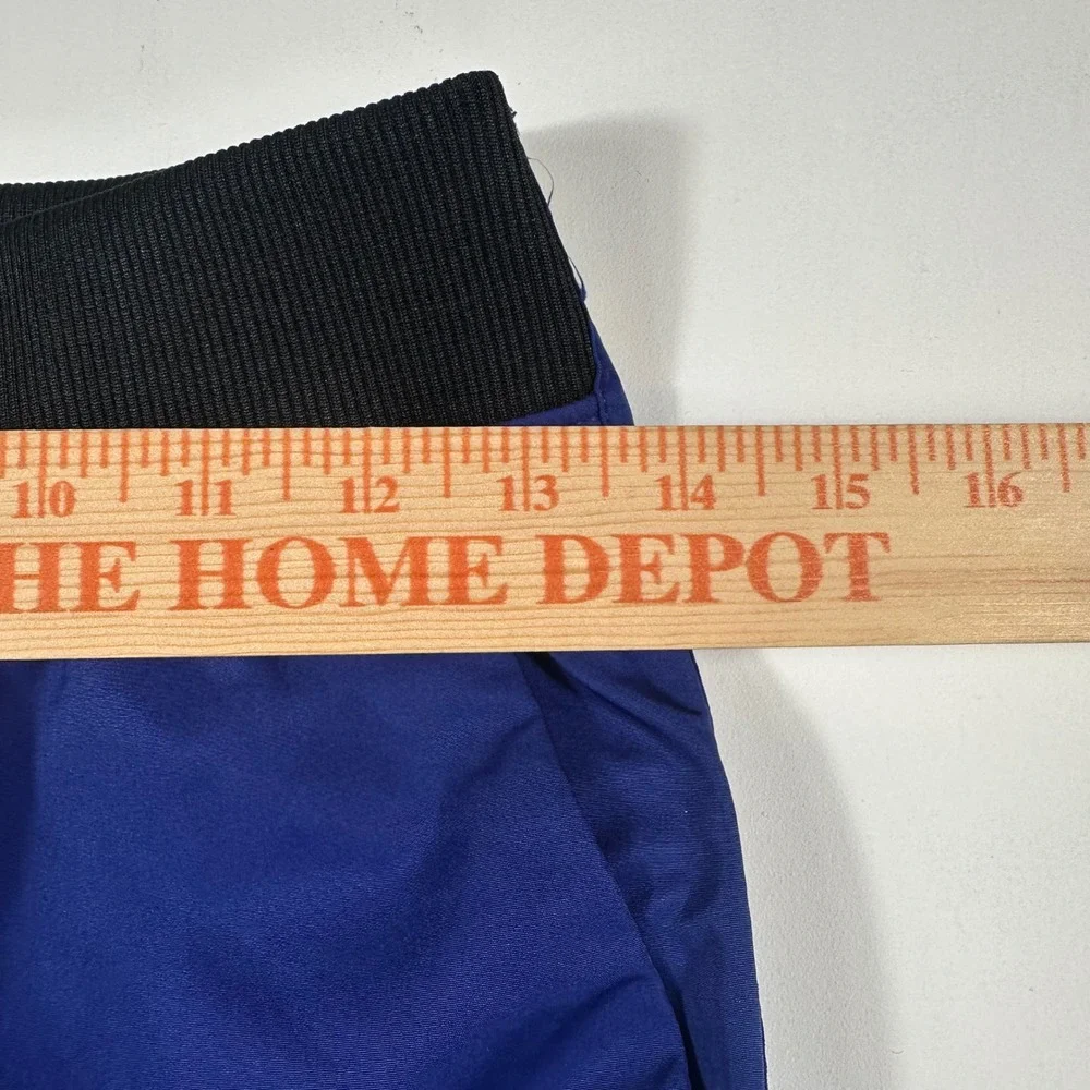 Nike Track Pants Mens XS Snap Button Side Sportswear Royal Blue